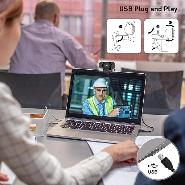 EDUP EP-1080P8 Auto Focus 1080P USB WEBCAM