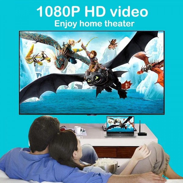 HDMI Over Wireless Extender 50m - 1080P HDMI Wireless Extender Adapter For TV