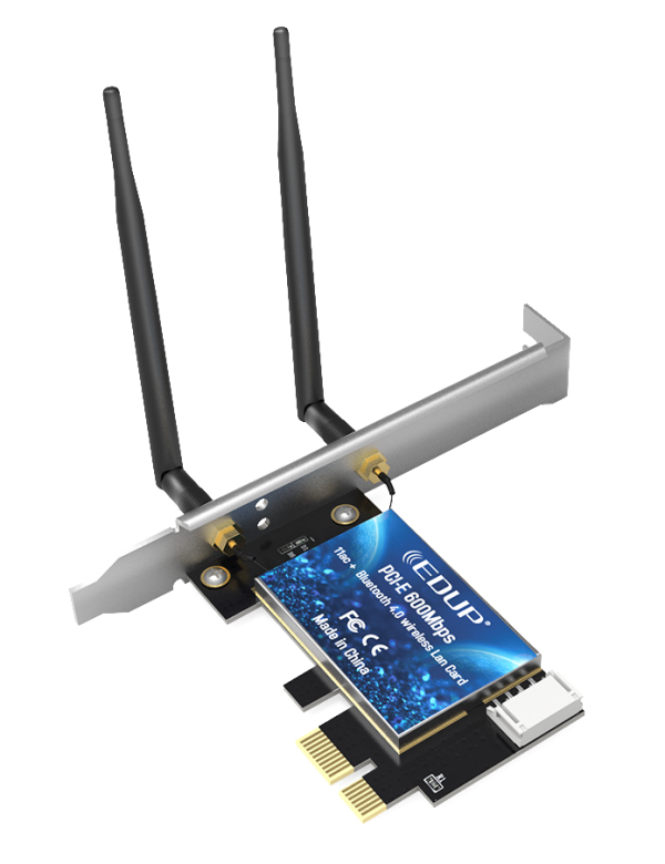 EDUP EP-9619 AC600 WiFi + Bluetooth 4.2 Network Card