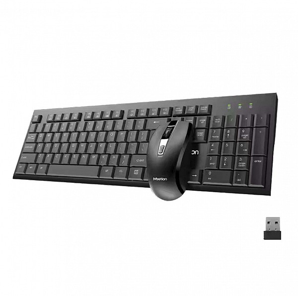 Meetion MT-C4120 Little Ασύρματο Σετ Ελληνικό Πληκτρολόγιο & Ποντίκι 2.4G