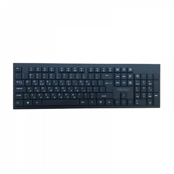 Meetion MT-C4120 Little Ασύρματο Σετ Ελληνικό Πληκτρολόγιο & Ποντίκι 2.4G