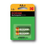 30955080 Kodak rechargeable Ni-MH AA battery 2600mAh (2 pack)