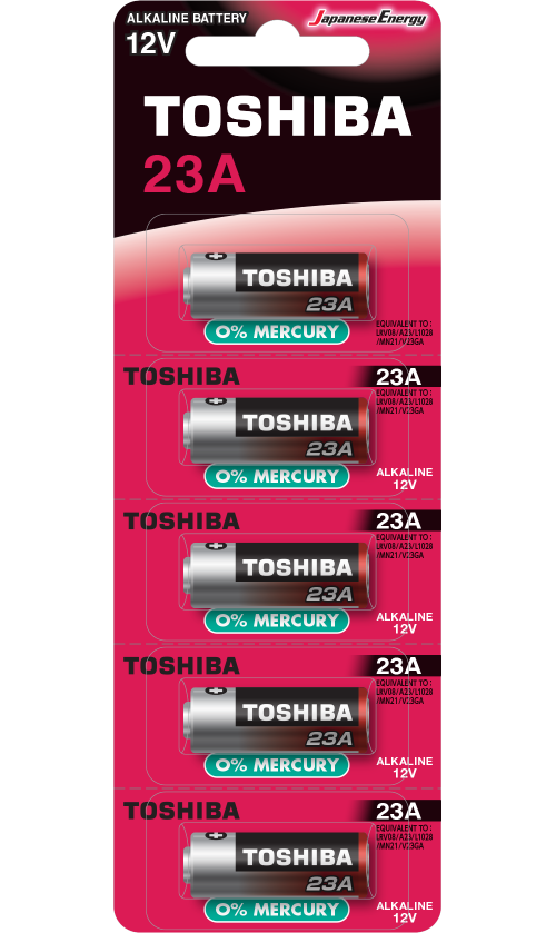 Toshiba 23A (blister 5 pcs) - 23A BP-5C
