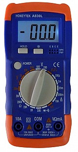 A830L ΜΙΝΙ ΠΟΛΥΜΕΤΡΟ  ΜΕ ΦΩΤΙΖΟΜΕΝΗ ΟΘΟΝΗ