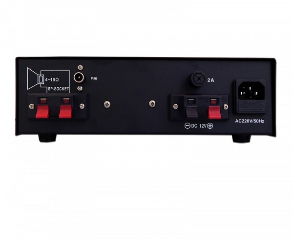 SM-201B ΜΙΚΡΟΦΩΝΙΚΟΣ ΕΝΙΣΧΥΤΗΣ 12V & 220V