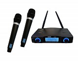 JRU-502-Β  ΑΣΥΡΜΑΤΟ ΜΙΚΡΟΦΩΝΟ ΔΙΠΛΟ  ΧΕΙΡΟΣ PLL UHF