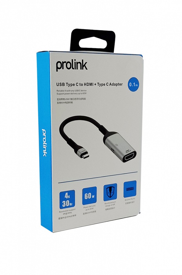 PF502A ΜΕΤΑΤΡΟΠΕΑΣ typeC σε HDMI + typeC ΦΟΡΤΙΣΗΣ