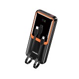 KSC-1087/BLACK POWERBANK 10.000mAh ΜΑΥΡΟ