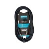 TAC010 ΚΑΛΩΔΙΟ 6,3mm STEREO - 6,3mm STEREO 1.5m