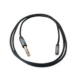 TAC012 ΚΑΛΩΔΙΟ 6,3mm STEREO - 3,5mm STEREO ΘΗΛΥΚΟ 1.5m