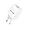 KSC-1258/WHITE ΛΕΥΚΟΣ ΦΟΡΤΙΣΤΗΣ USB 18W fast charging