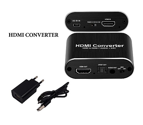 OZV8  Μετατροπέας HDMI σε αναλογική & ψηφιακή έξοδο ήχου