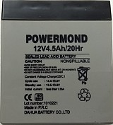 Μπαταρία 12V/ 4,5AH POWERMOND Επαναφορτιζόμενη μολύβδου