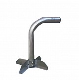 Βάση τοίχου Φ60 NEW με 2 αντηρίδες για κάτοπτρα έως 140εκ.