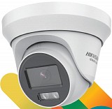 HIKVISION/HiWatch/TURBO HD ColorVu ΚΑΜΕΡΑ HWT-T229-M DOME 2 MP 2.8 mm Up to 40 m IR range IP66