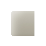 Side Button (1-Gang/2-Way) Ivory Button AJAX