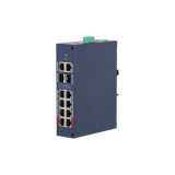 CHS4212-8GT-110 12-Port Cloud Managed Hardened Gigabit Switch with 8-Port PoE Dahua