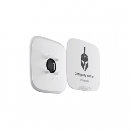 Brandplate White for Street Siren Double Deck AJAX