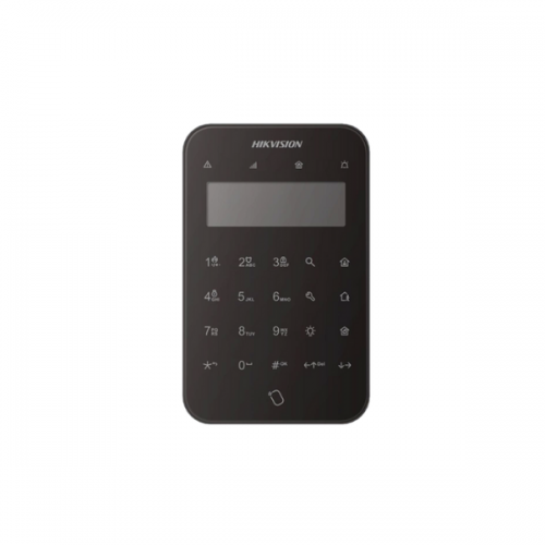 DS-PK1-LT-WE/Black Wireless LCD Keypad Ax Pro Hikvision