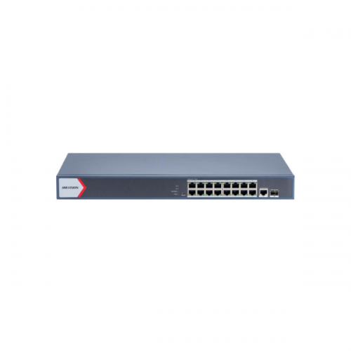 DS-3E1518P-EI/M 16 Port Gigabit Smart POE Switch Hikvision