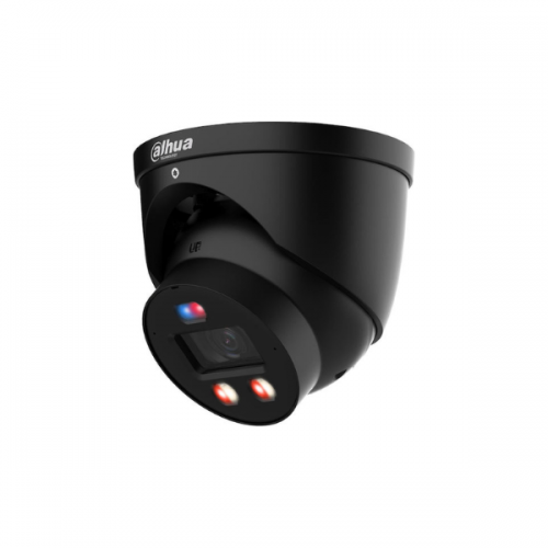 IPC-HDW3849H-AS-PV-0280B-PRO-Black 8MP Smart Dual Light Active Deterrence Fixed-focal Eyeball WizSense Network Camera Dahua