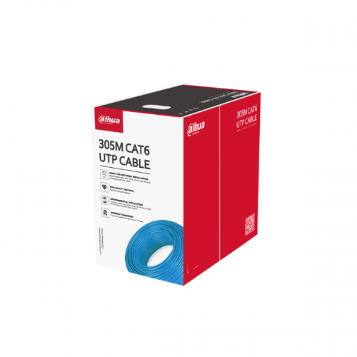 PFM922I-6UN-C (Blue) 305.0 m UTP CAT6 Cable Dahua