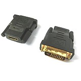 HDMI FEMALE ADAPTOR TO DVI MALE ACULINE AD-021
