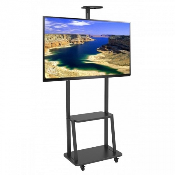 Techly ICA-TR33 Βάση δαπέδου με ράφι για τηλεόραση LCD / LED / Plasma 32-70