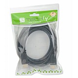 Techly HDMI2-4-060  HDMI 2.0 Cable A/A M/M 6m Black