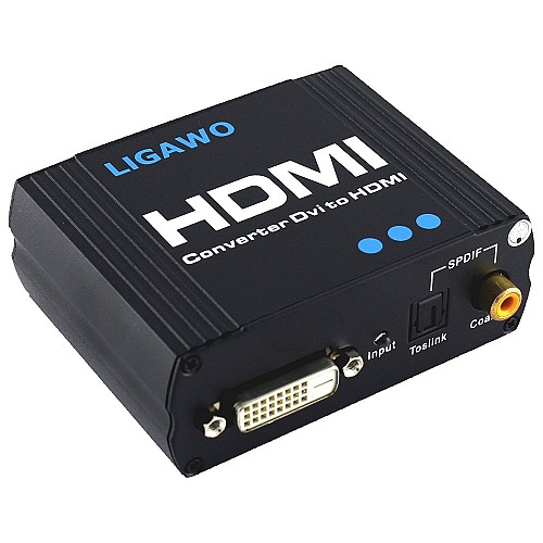 DVI & audio to HDMI  μετατροπέας Ligawo